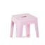 Tabourets de bar en métal rose sans dossier, hauteur de comptoir 76 cm (30 pouces), ensemble de 4, pour îlot de cuisine ou salle à manger - Matériau imperméable, montage rapide, peu encombrant, sans outils, design