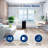 Climatiseur compact portatif Serenelife SLPAC19B 10 000 BTU-3-en-1 pour une pièce jusqu'à 320 Pi. - Unité CA à plancher avec télécommande - Roulettes universelles, ensemble de fixation de fenêtre, noir