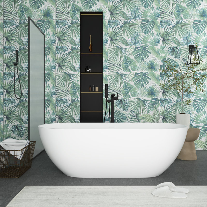 Baignoire de trempage autoportante 59 po. X 29,5 po.