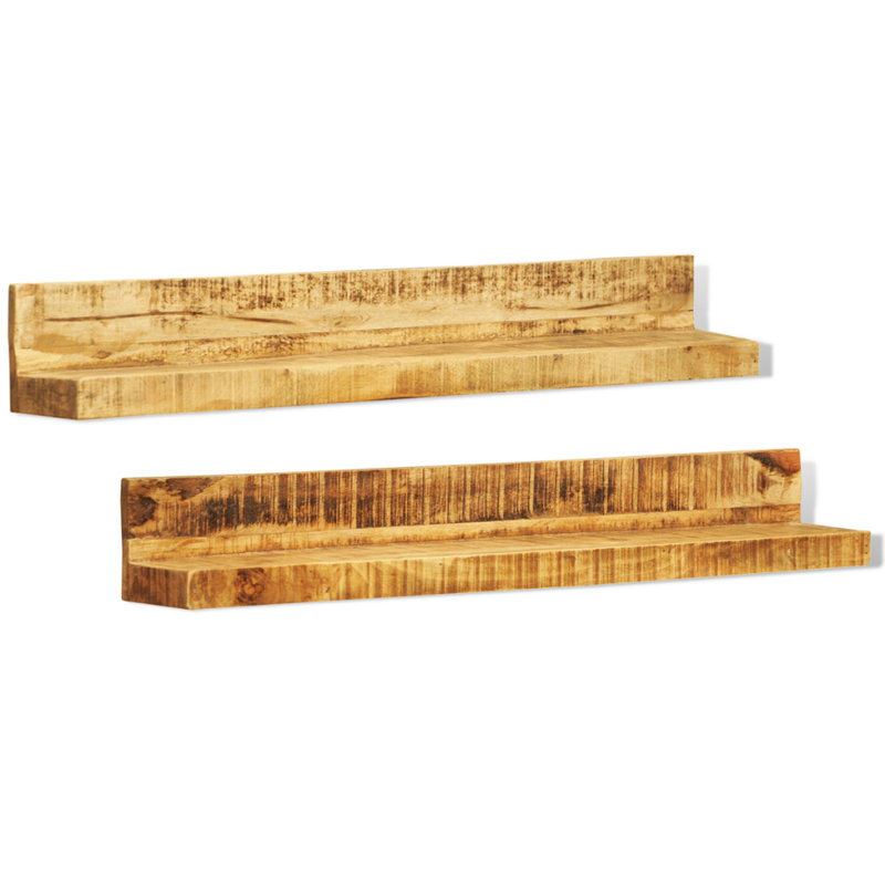 Bantam Mango Solid Wood Floating Shelf