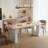 Modern Wooden Coffee Table for Living Room, Rustic Brown Finish, Rectangular Centre Table with Storage Shelf