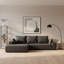 Canapé Bonfort 2 pièces sans assemblage requis, canapé modulaire sans nuage en forme de L pour salon, cinéma maison-1352221459