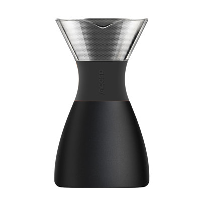 ASOBU Insulated Pour-Over Coffee Maker (Black)