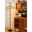 Lampe sur pied en fer forgé et tissu de style rétro français-118775608