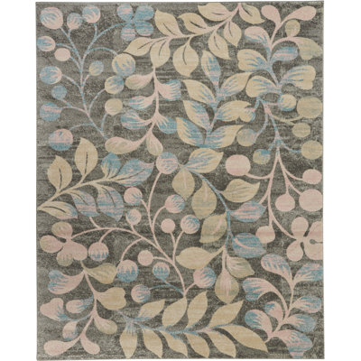 Tapis gris Deedra