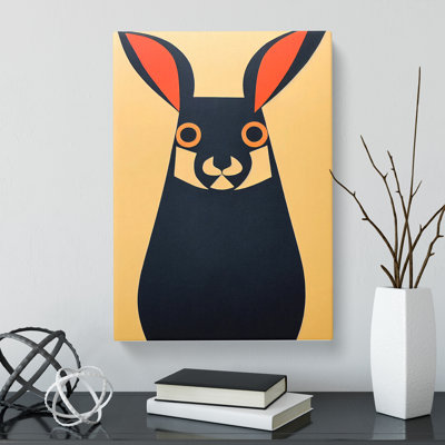 Hartstown Rabbit Minimalism Vol.3 - Wrapped Canvas