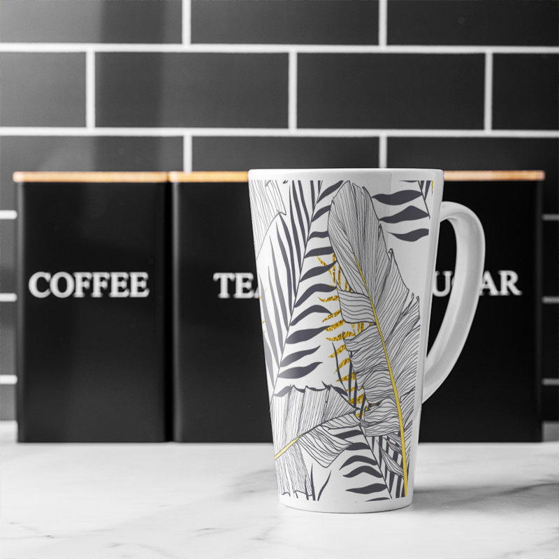 Leaves Latte Mug