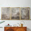 Fresco Collage I - Toile tendue avec châssis sur mesure - 3 pièces-1435438259-1435438261