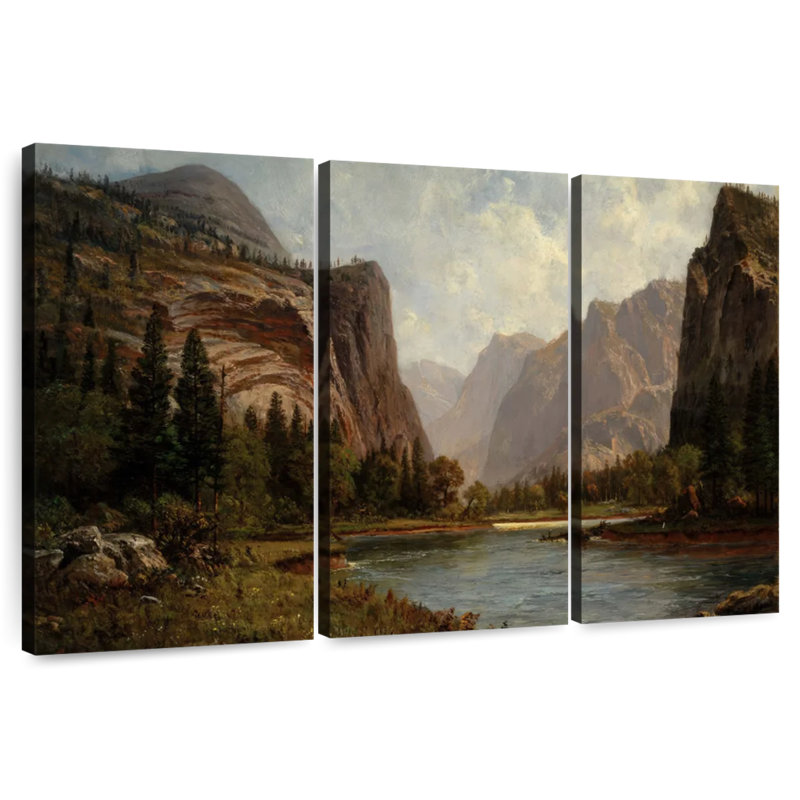 Alvord Gates of the Yosemite, H 48 po x l 74 po