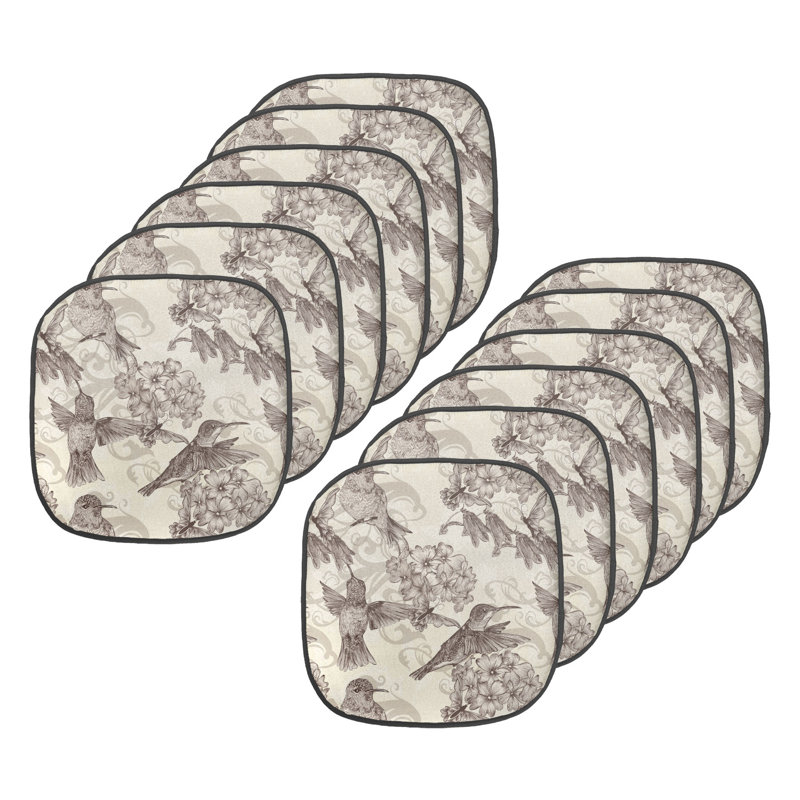 Coussin de siège papillon