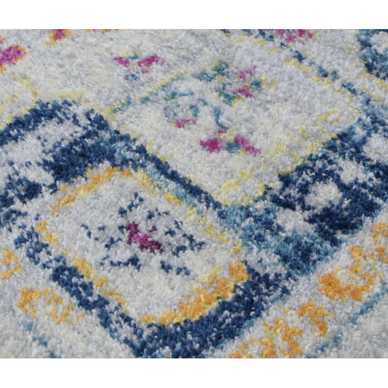 Tapis bleu Witby, Rectangulaire 2 pi 2 po x 4 pi 0 po