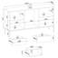 Demick 153.4cm Sideboard