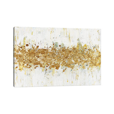 Impression d’art graphique, "Speckles of Gold" par Nikki Chauhan