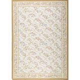 Wool Floral Area Rug