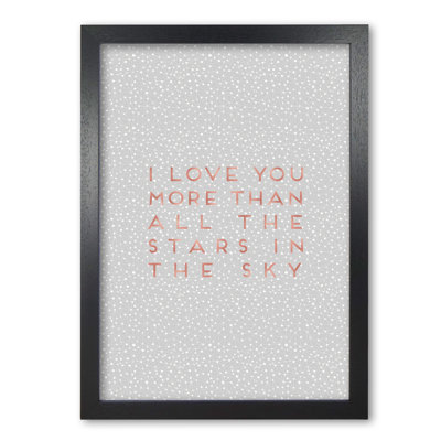 I Love You - Print