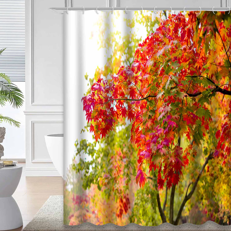 Rideau de douche Maple Leaf, L 72 po x l 72 po