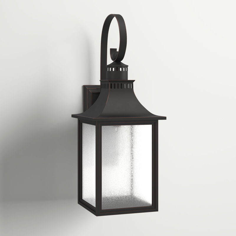 Lanterne murale d'extérieur en ardoise Monte Grande, 26.75", Ardoise