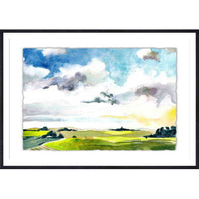 «Sky View VI» par Paul McCreery - peinture encadrée