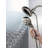 2.5 GPM Rain Dual Shower Head with H2Okinetic Technology-81245302