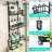 Orfelina Stainless Steel Frame Mounted Bathroom Shelves-503400852