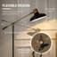 Lampes de plancher réglables pour le salon