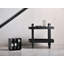 6 Bottle Tabletop Wine Bottle Rack in Black