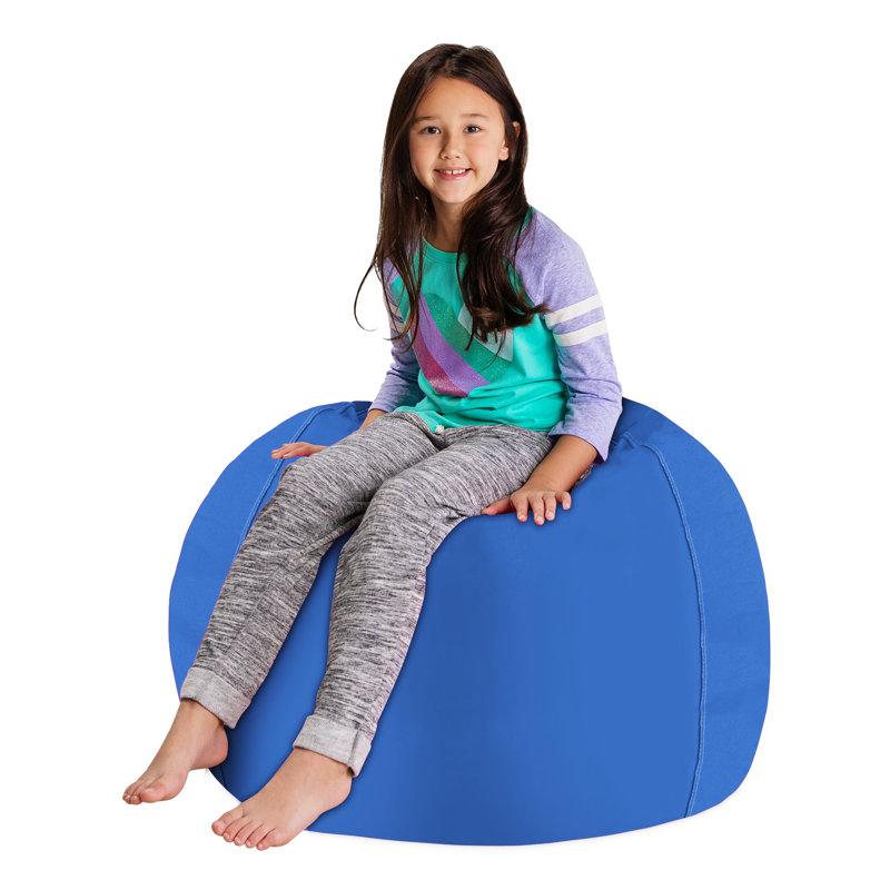 Housse pour fauteuil à billes Kids, Grand - 38 po, Bleu royal uni