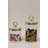 Medium Canister With Marble Lid And Clear Ball Knob - 7.1"H