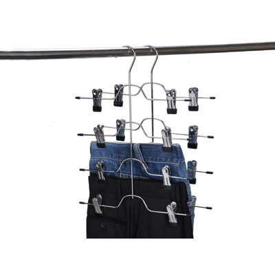 Meschelle Metal Multi-Layer Hanger for Skirt/Pants