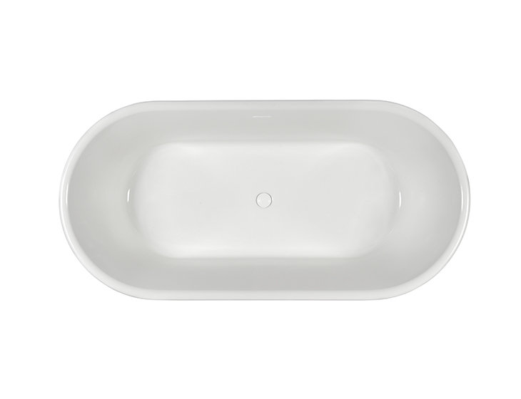 Hudson 66" Freestanding Soaking Bathtub