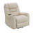 Nairi Ivory Leather Aire Power Motion Recliner with Lift, Heating & Massage Function