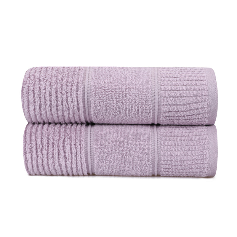 Ensemble de serviettes luxueuses, lilas doux, 19,7 po x 35,4 po | 100% micro-coton, 15,9 oz / verge carrée | Lavable à la machine à 104 ° F | Parfait pour la salle de bain et le spa, ultra-absorbant et à séchage rapide
