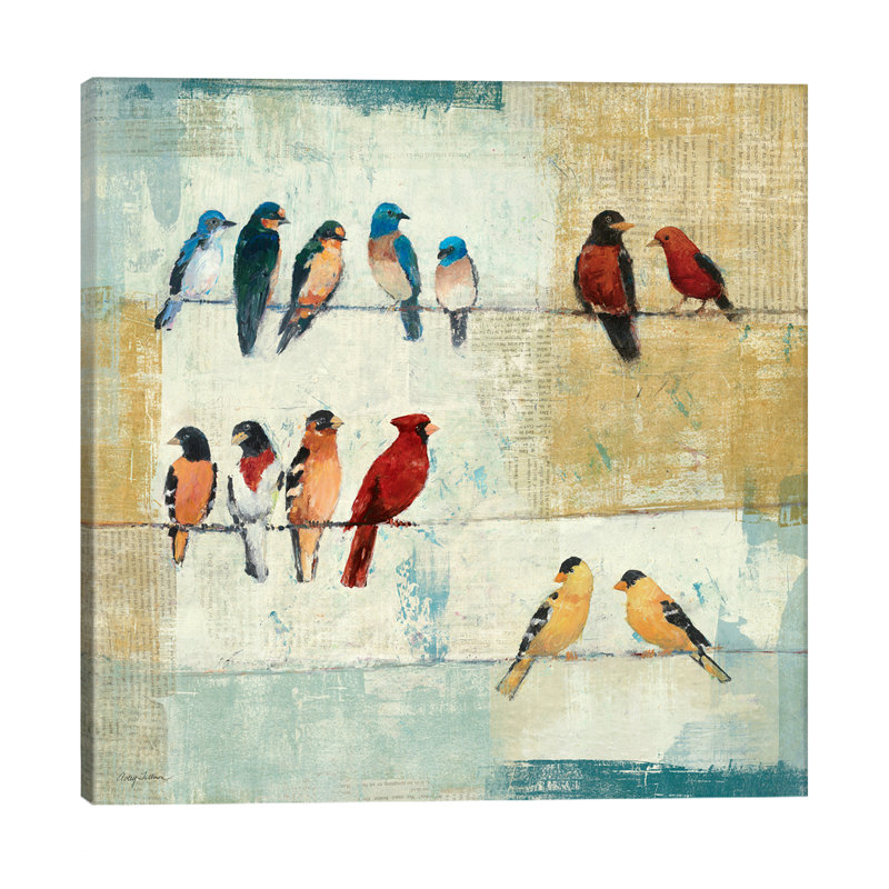 The Usual Suspects by Avery Tillmon - Wrapped Canvas Painting, 45.72 cm H x 45.72 cm W x 1.91 cm D
