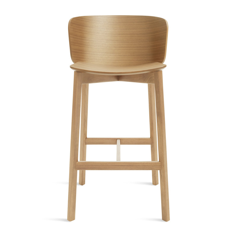 Buddy Stool, Bar Stool (32" Seat height), White Oak