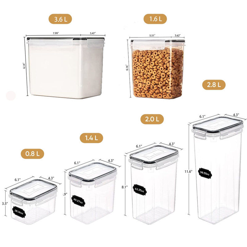 Ensemble de 30 contenants alimentaires Christna