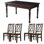 Sylvanus Rectangular 35.43'' W Dining Set