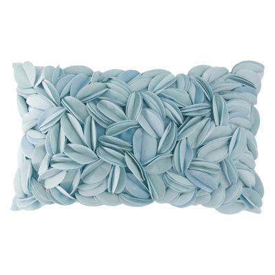 Housse de coussin brodée