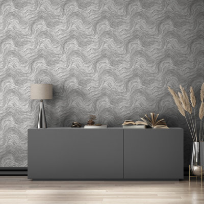 The Bricks and More Marble optic 10.05m x 53cm Matte Wallpaper Roll