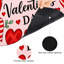 Tapis d'entrée antidérapant pour l'extérieur JYK, 16 po x 24 po, imprimé mixte valentine-934179949-934179944
