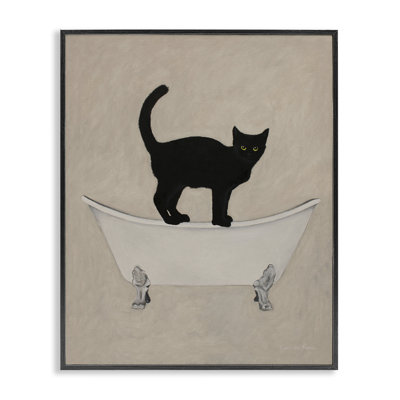 «Black Cat Simple Claw Pied Bathaign Bath»