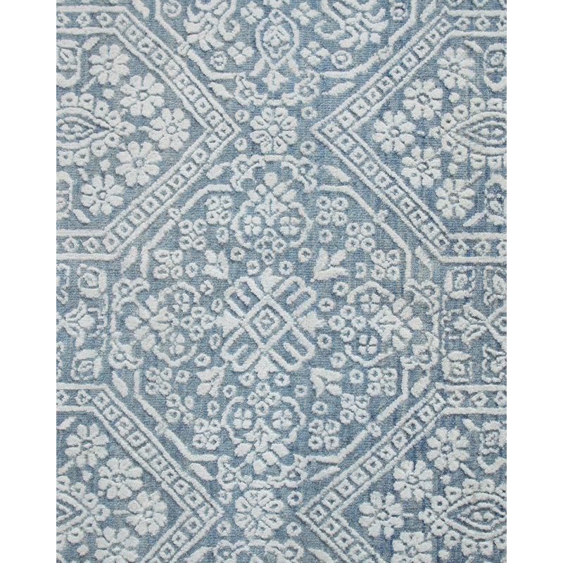 Modern One-of-a-Kind 8' Hand Knotted Area Rug