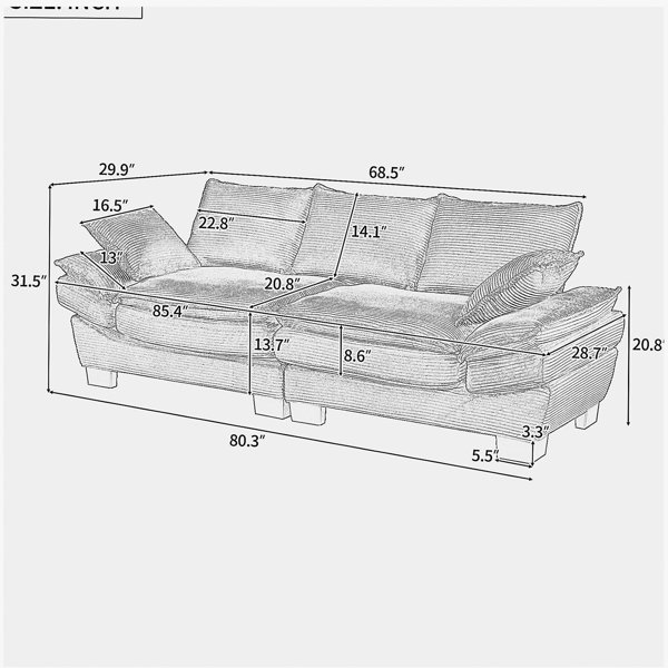 Dimensions du produit