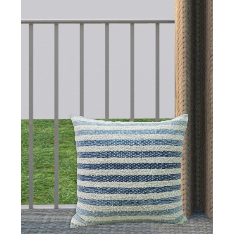 Vibhsa Striped Cotton Throw Pillow
