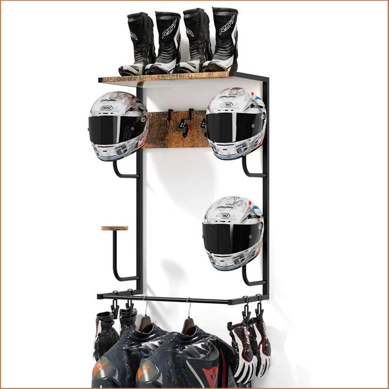 Metal Wall Mounted Sports Rack