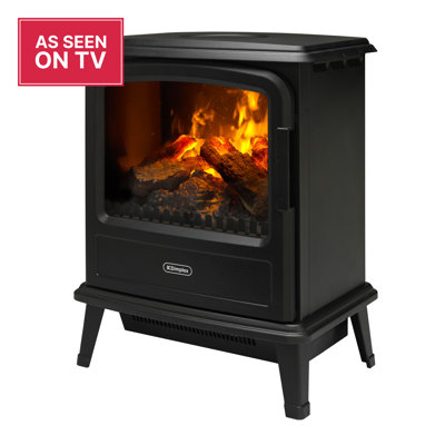 Dimplex Evandale Pebble Optimyst Water Vapour Technology Electric Stove Fire, 44cm W