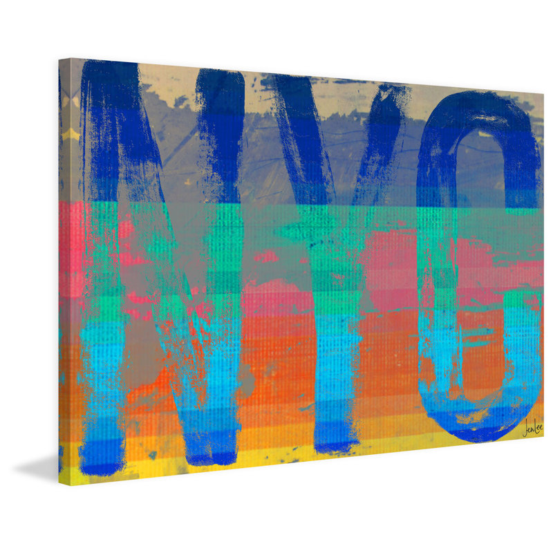New York City - Wrapped Canvas Print, 41 cm H x 61 cm W x 5cm D