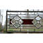 Panneau de vitrail biseauté transparent Tiffany Style