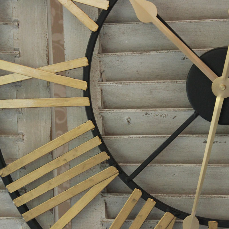 Crete Metal Wall Clock