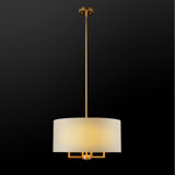 Emery 4 - Light Matte Brass Single Pendant