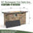 Patio Modern Stylish Fire Pit